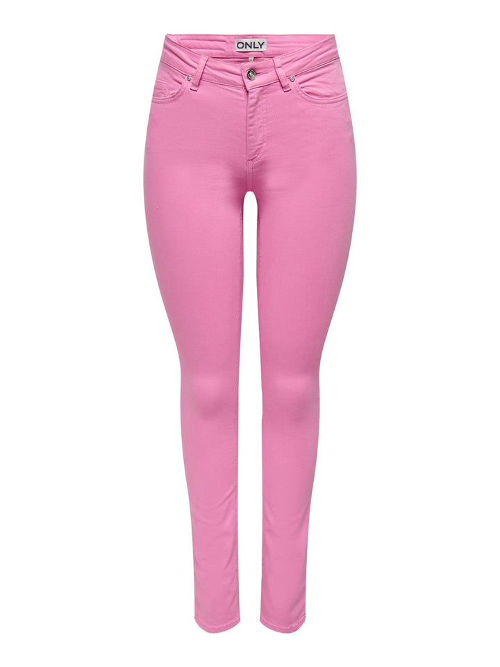 Onlblush Mid Slim Long Slit Pant Pn - Roze