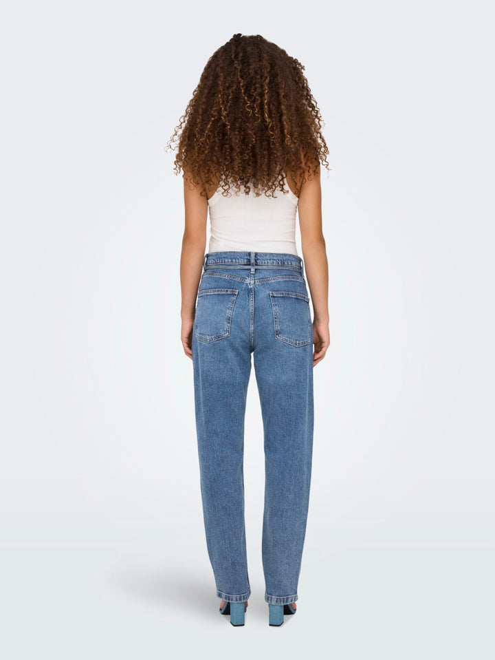 Onlgypsy Hw Straight Stretch Sik559 Dnm - Blue Denim