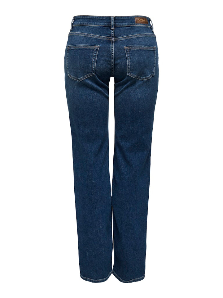 Onlblush Mid Straight Dnm Tai021 Noos - Blue Denim