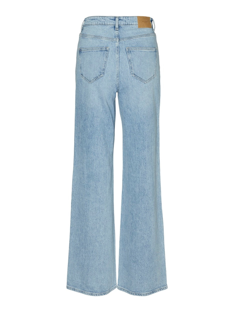 Vmtessa Hr Wide Jeans Ra339 Ga Noos - Blue Denim