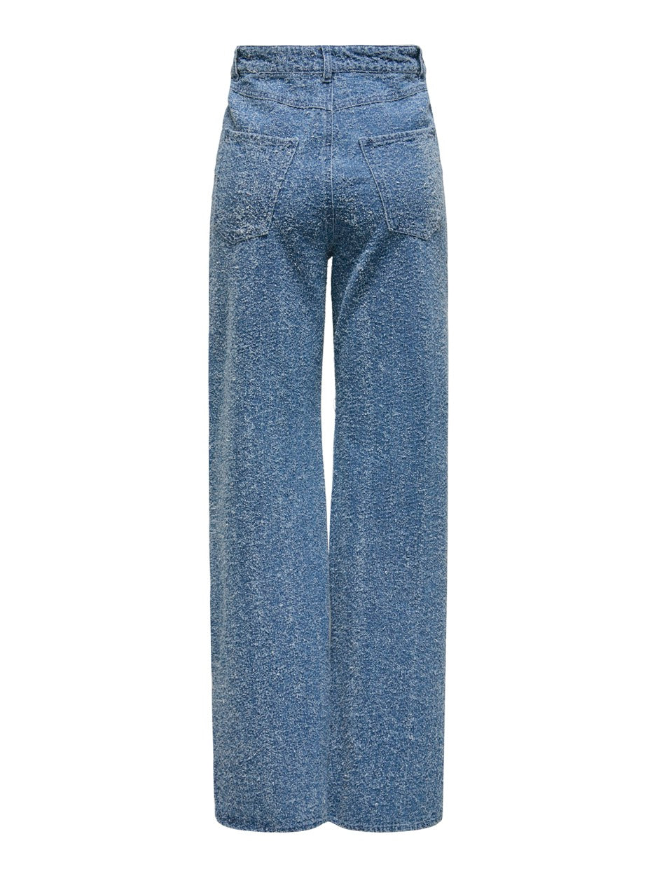 Onlamaya Hope Hw Wide Dnm Qyt - Blauw Dessin