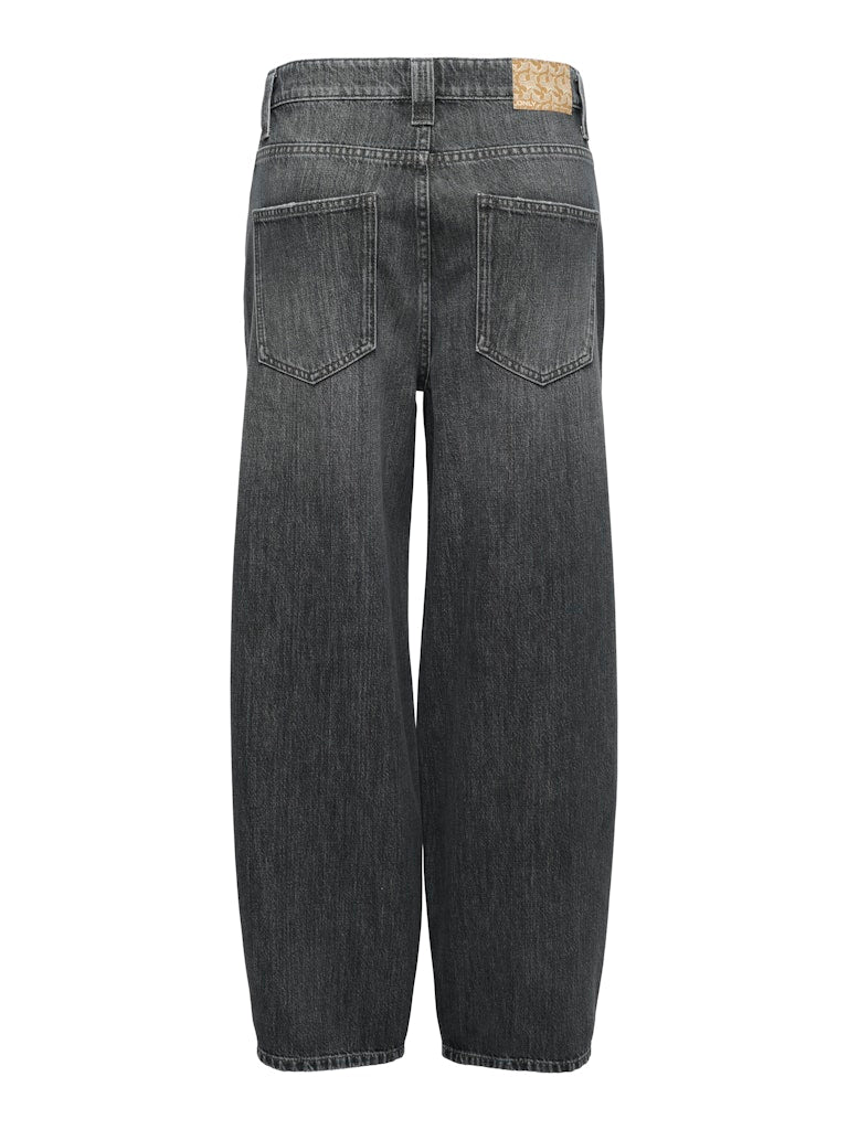 Onlfrankie Hw Ank Bareel Denim Dot - Black Denim