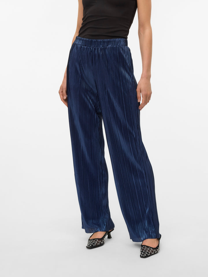 Vmduvi Hw Wide Pant Jrs Btq Ga - Navy