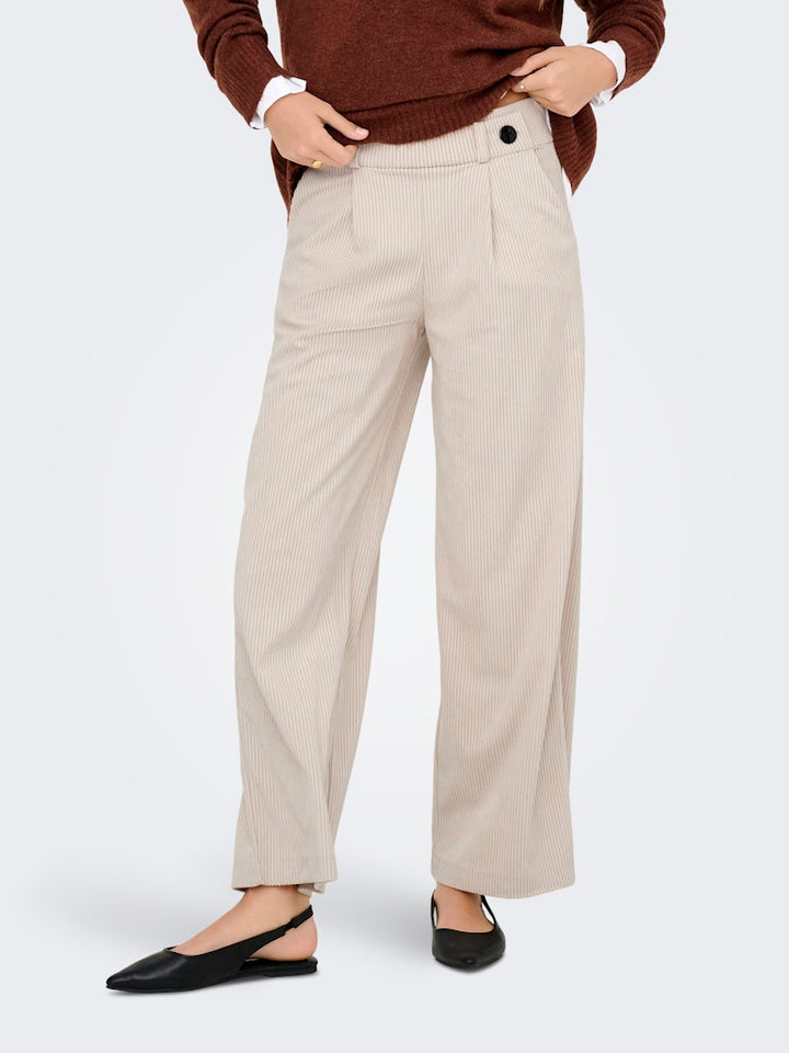 Jdygeggo Cord Pant Jrs Dia - Beige