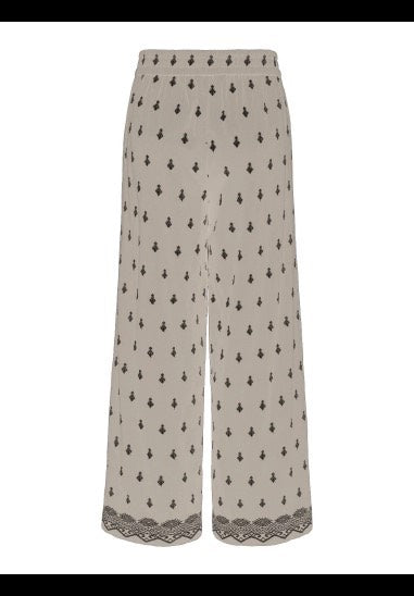 Onlwilla Emb Detail Pant Wvn - Zand Dessin