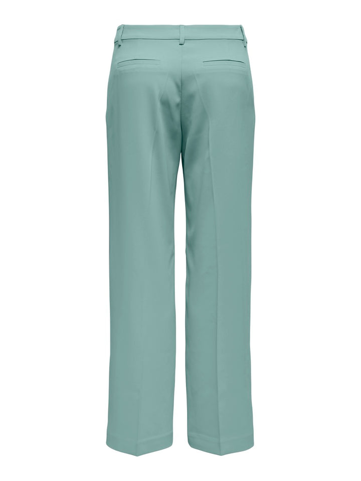 Onlmarie Life Lw Straight Pant Tlr - Olijf