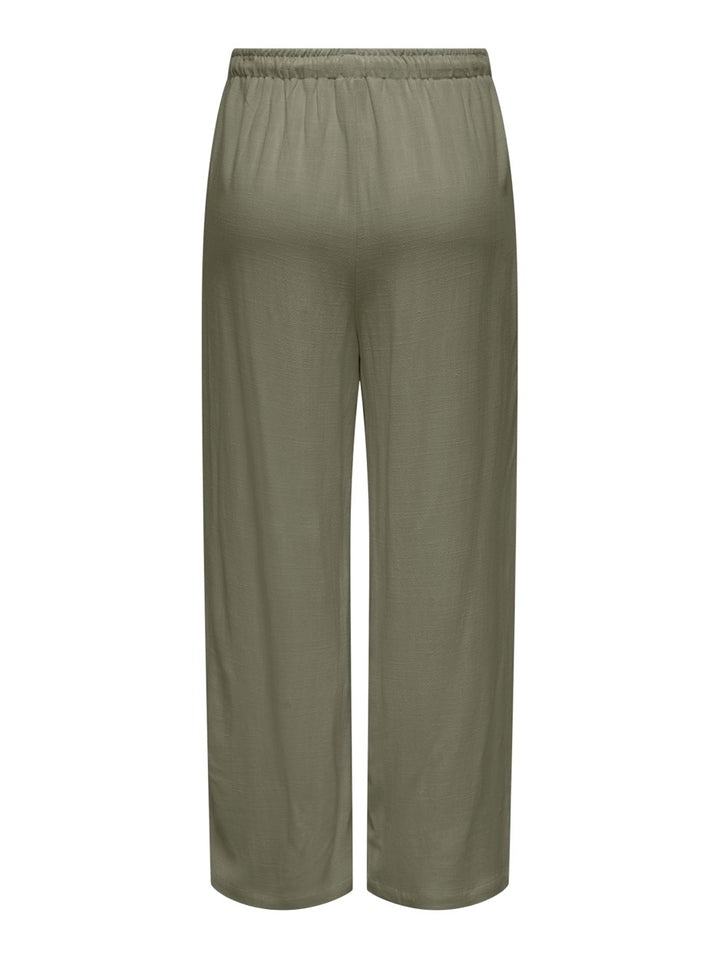 Onlsiesta Mw Pull-up Linen Bl Pnt N - Army