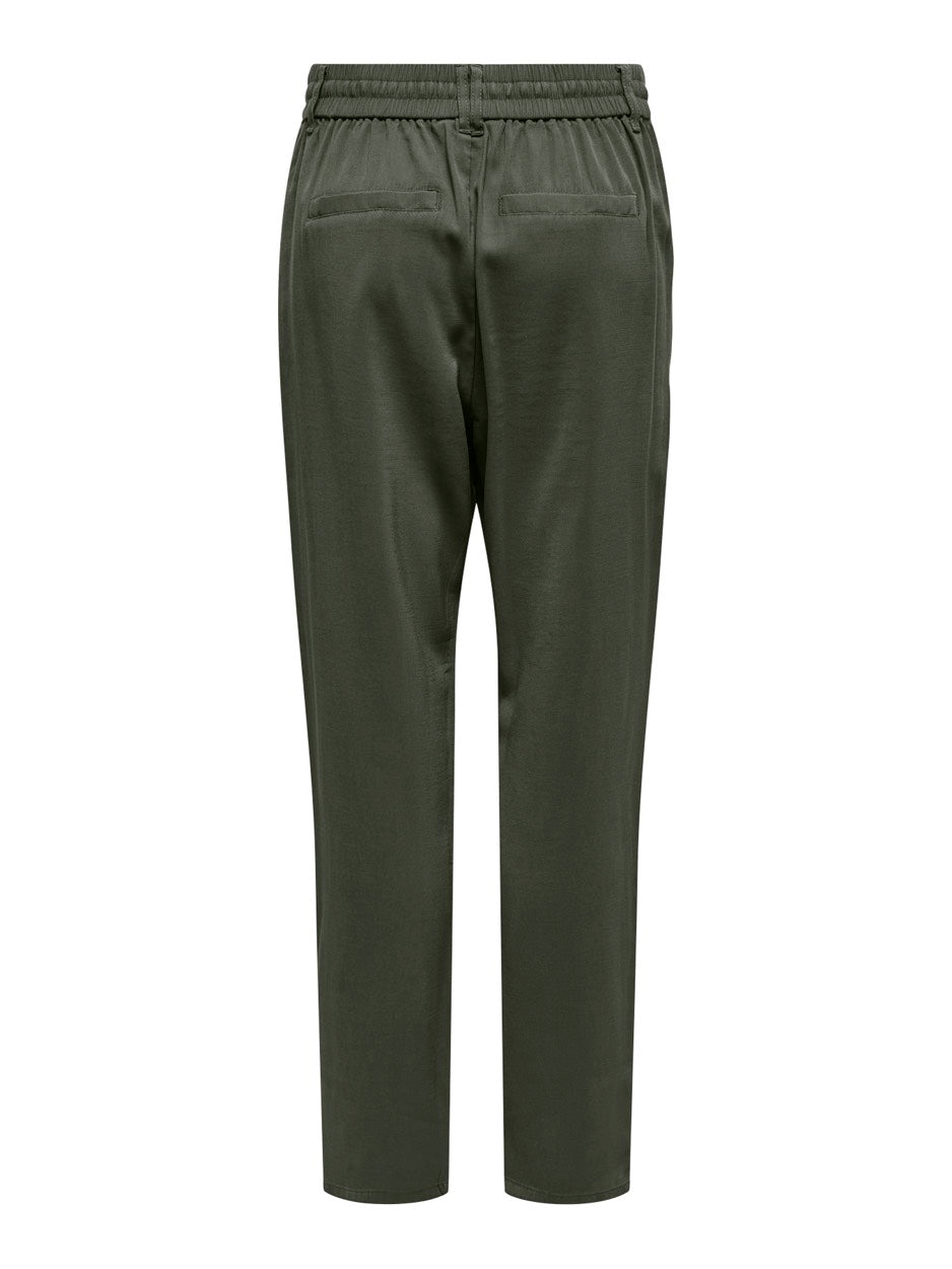 Onlpoptrash Aris Life Pant Cc Wvn - Donkergroen