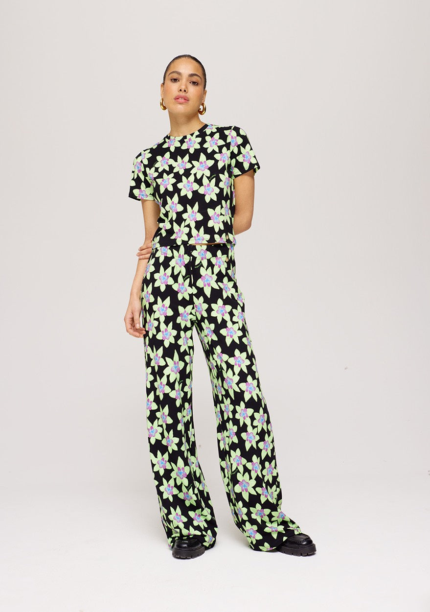 Jane-pa - Groen Dessin