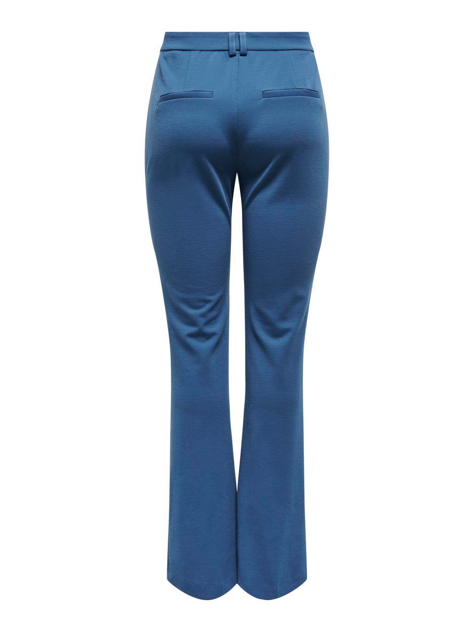 Onlpeach Mw Flared Pant Tlr Noos - Blauw