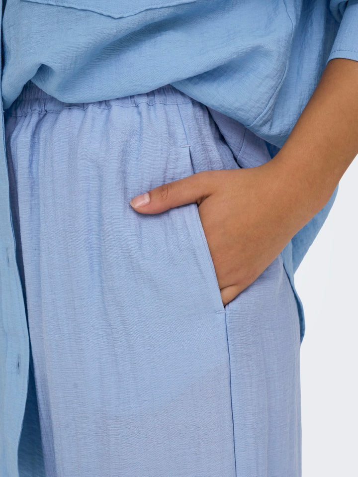 Onltania Life Hw Pull-up Pant Wvn - Lichtblauw