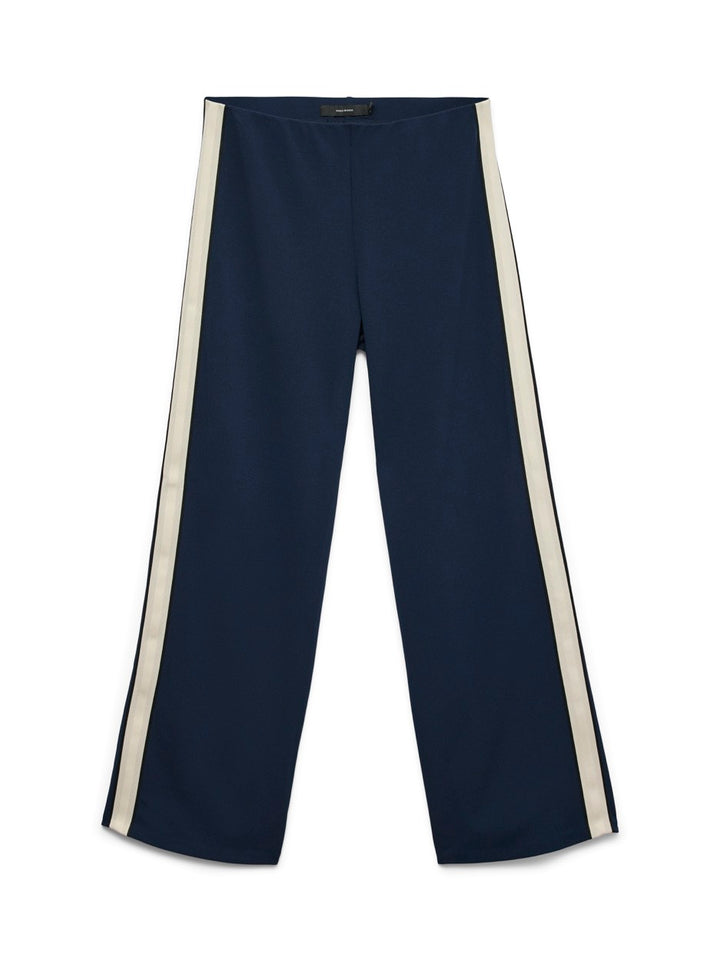 Vmberlin Mw Wide Panel Pants - Navy