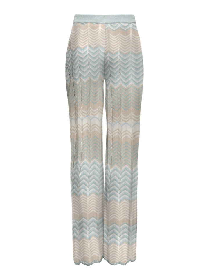 Onlalvira Life Mw Glitter Pant Knt - Blauw Dessin