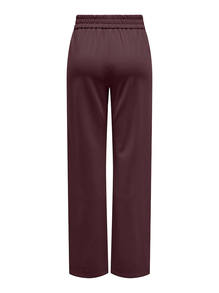 Onlpoptrash-suki Life Mw Pant Pnt Noos - Bordeaux