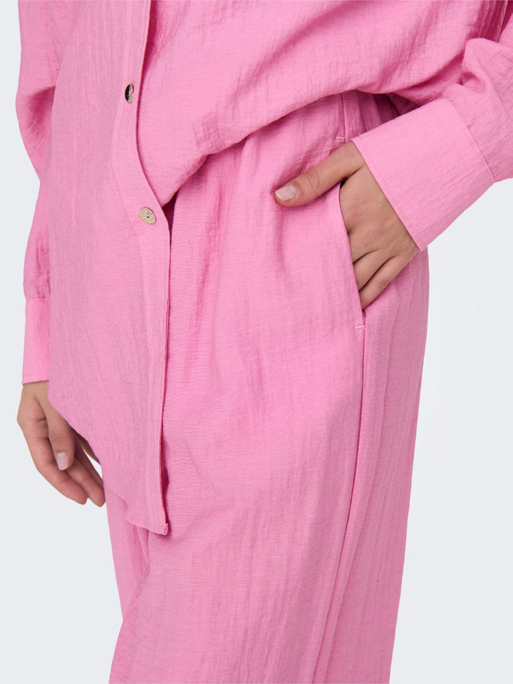 Onltania Life Hw Pull-up Pant Wvn - Roze