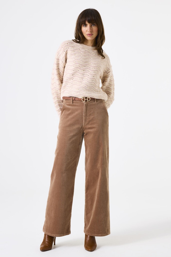 Corduroy Wide Leg - Camel