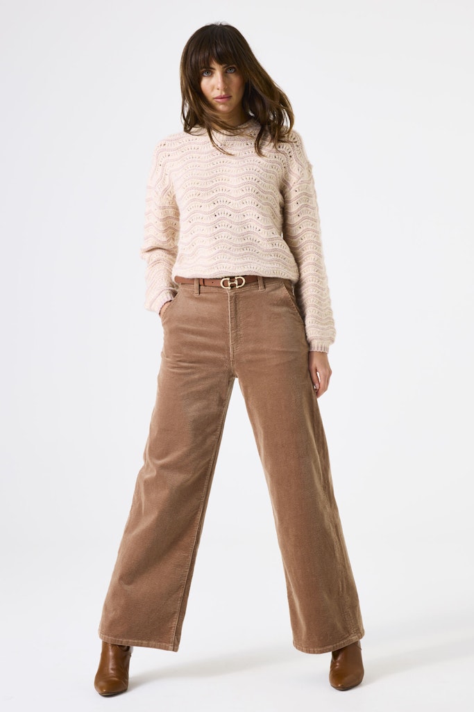 Corduroy Wide Leg - Camel