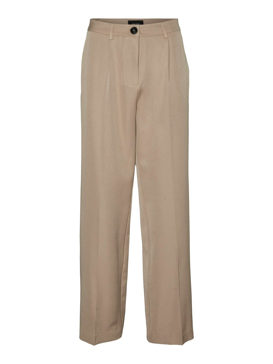 Vmraya Hw Wide Pant - Camel