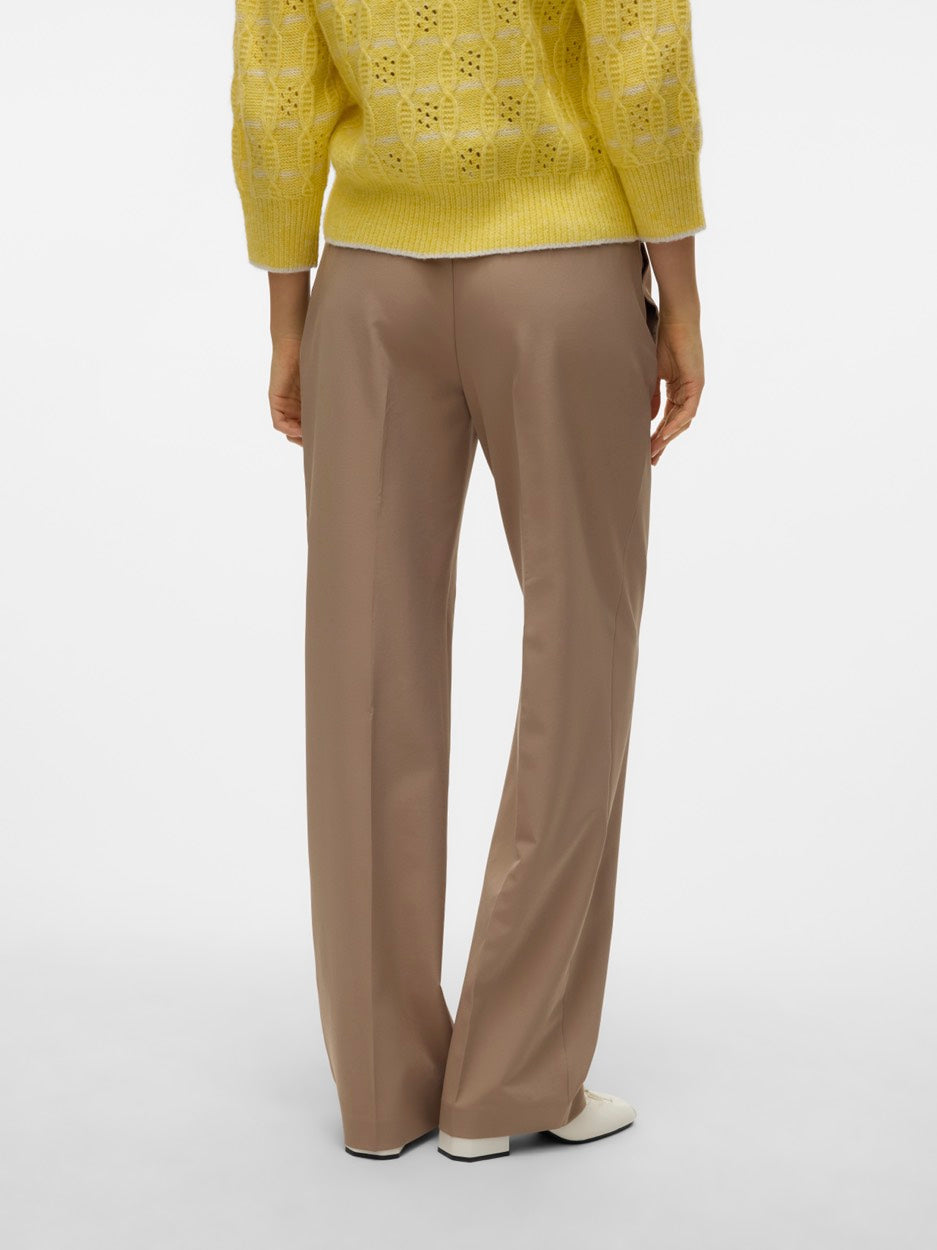 Vmraya Hw Wide Pant - Camel