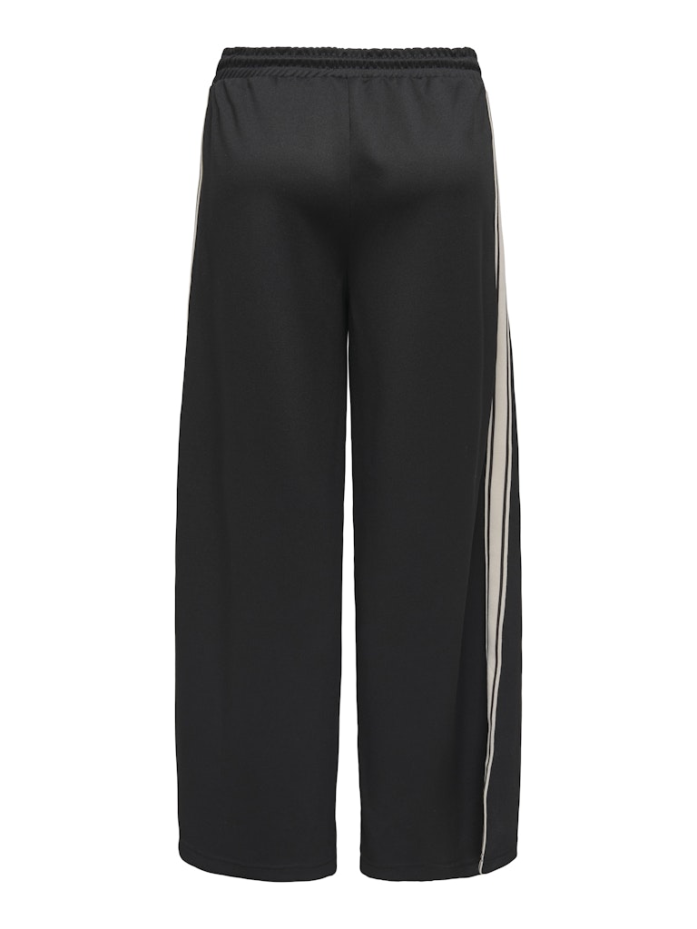 Onlasta Wide Stripe Pants Swt - Zwart