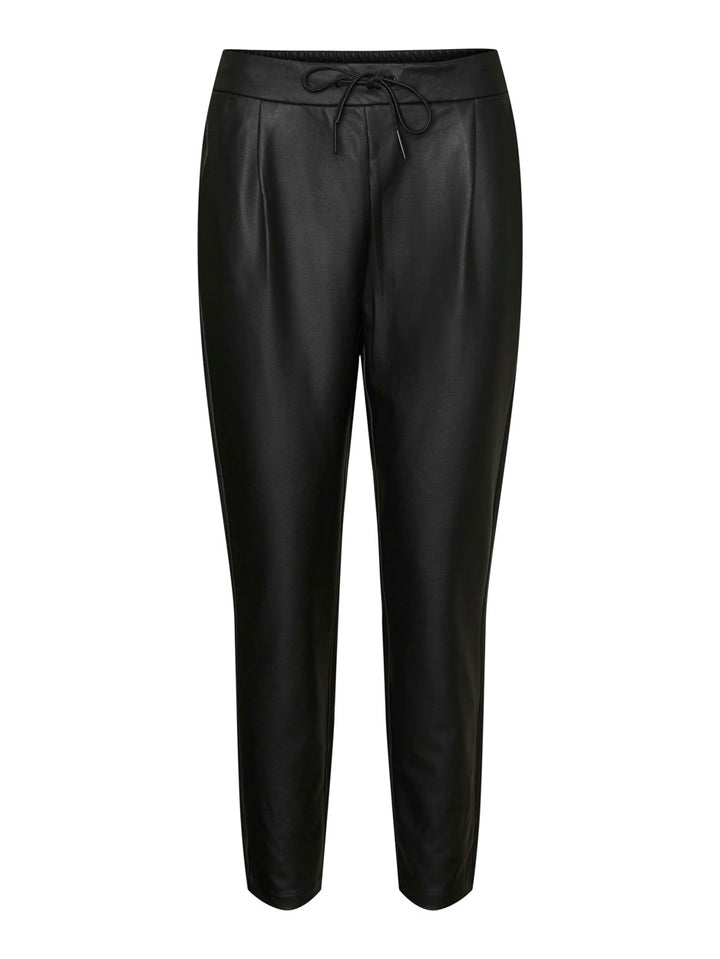 Vmeva Mr Loose String Coated Pnt Ga - Zwart