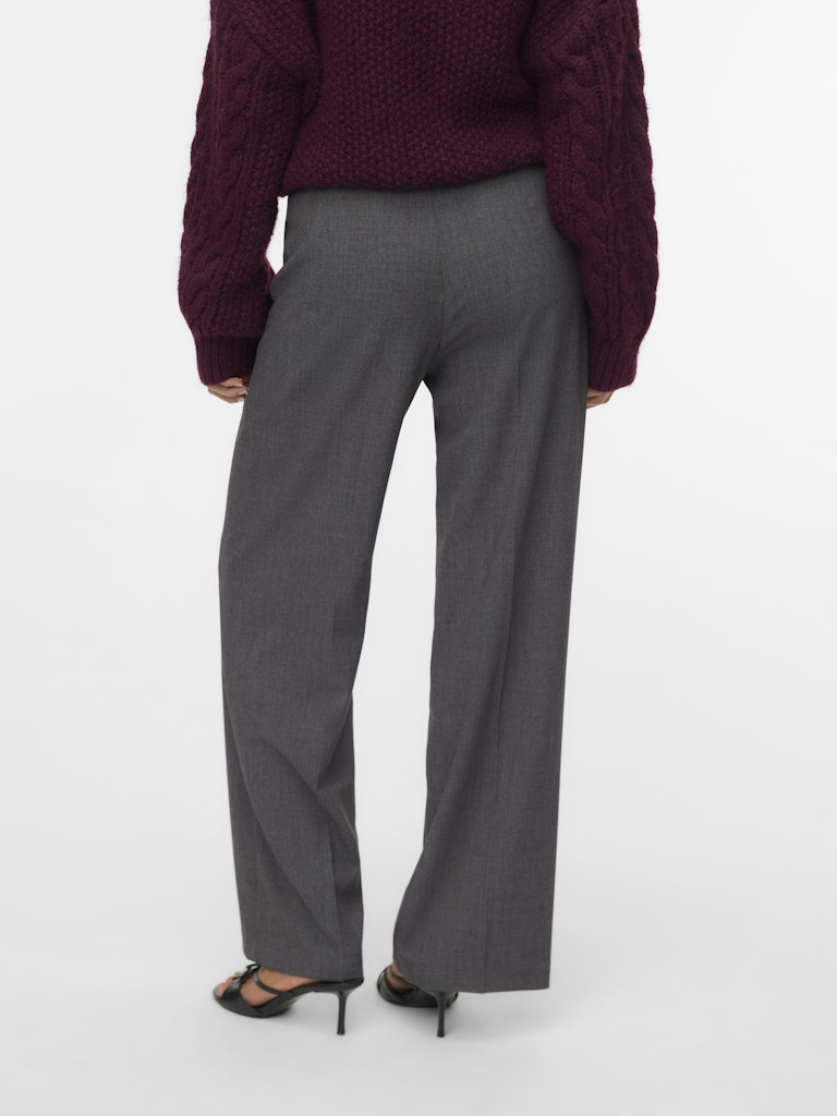 Vmtexas Mw Straight Pant Noos - Grijs Melee