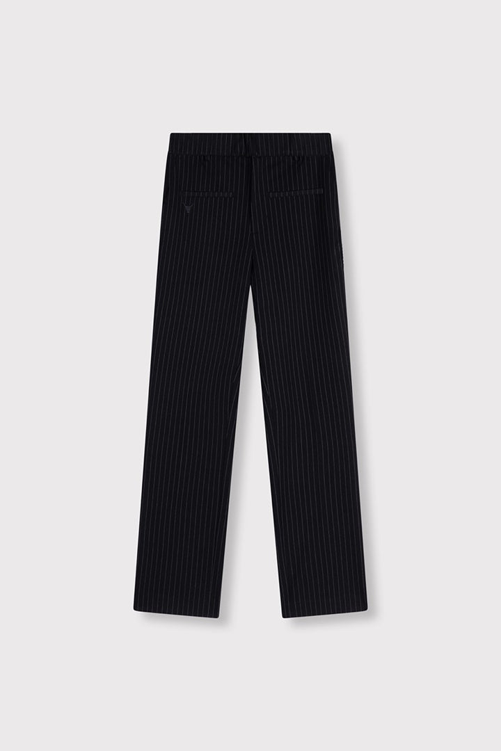 Relaxed Mix Suit Pant - Zwart Dessin