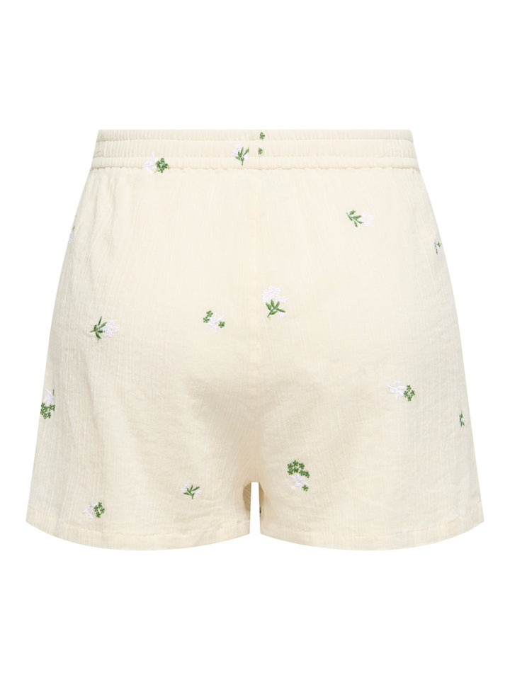 Jdyalba Hw Short Wvn - Ecru Dessin