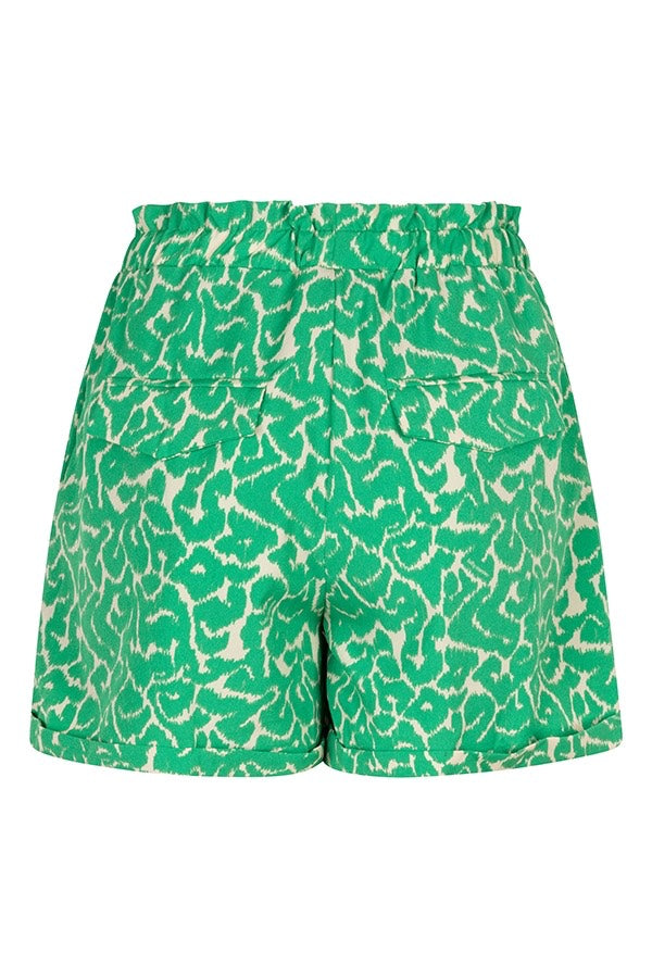 Short Sade - Groen Dessin