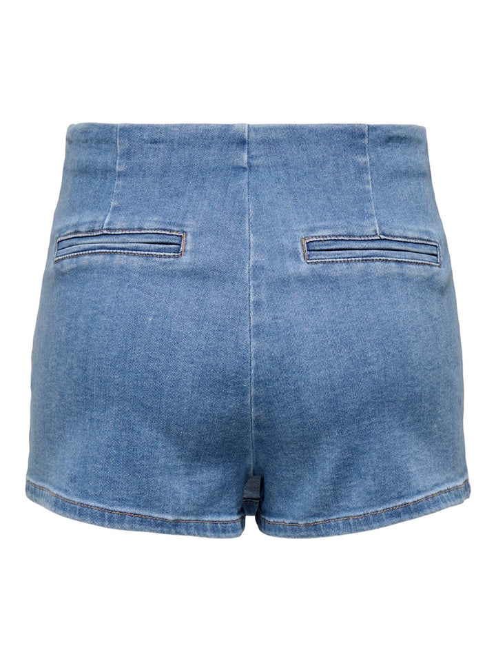 Onlmist-yasmine Mw Wrap Skort Dnm - Blue Denim