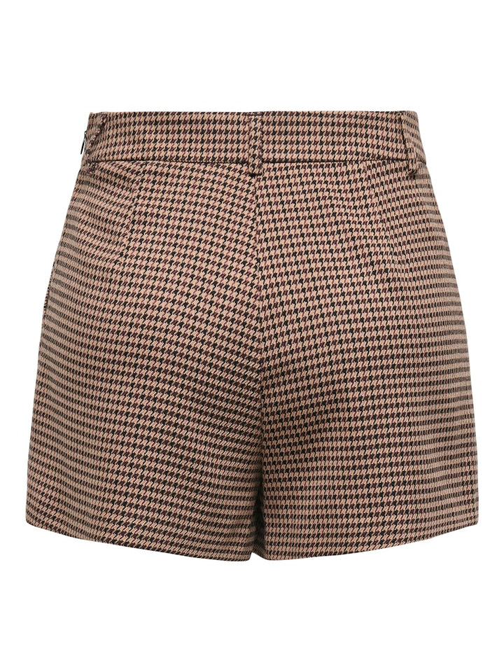 Onllettie Life Mw Check Skort Tlr - Bruin Dessin