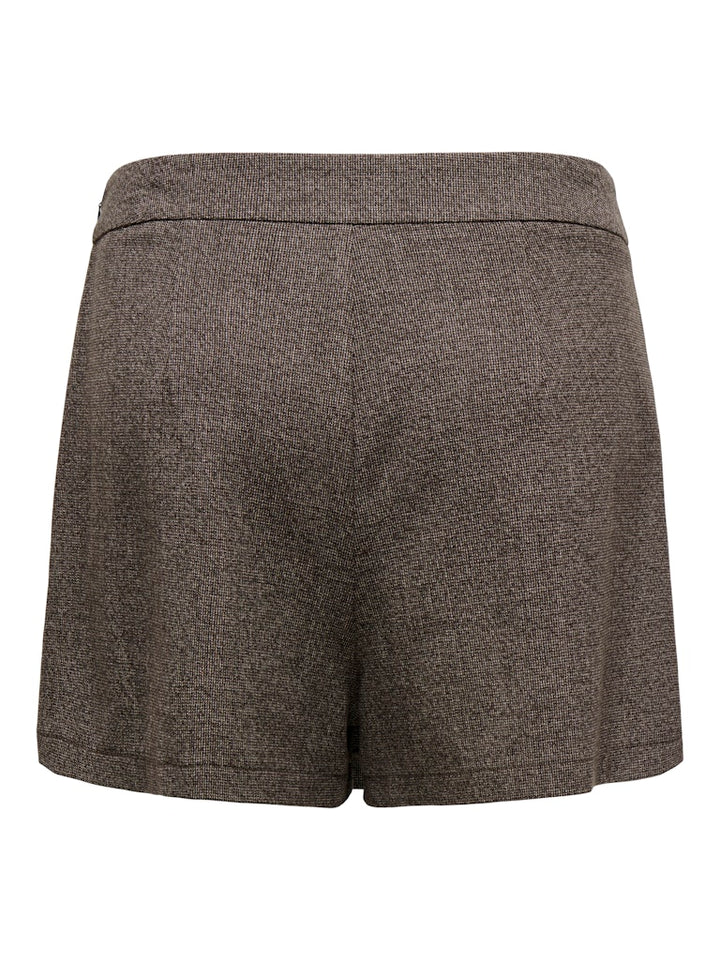 Onlelly-dell Hw Pleat Skort - Bruin Dessin