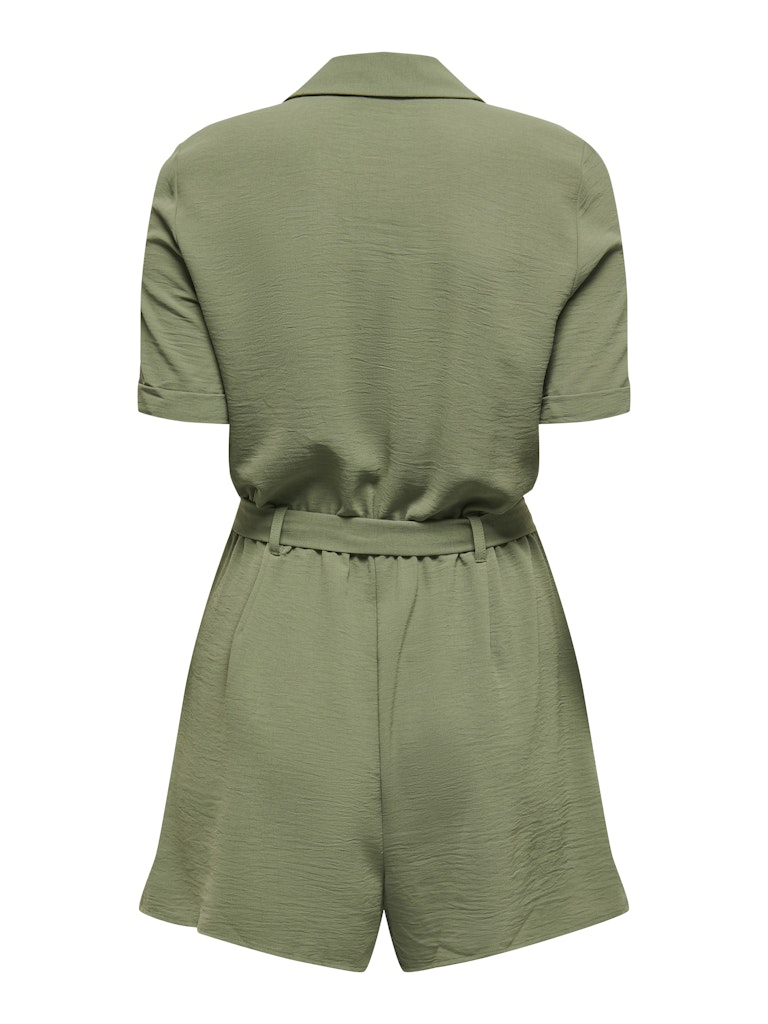 Onlmacha Life Ss Cargo Playsuit Wvn - Army