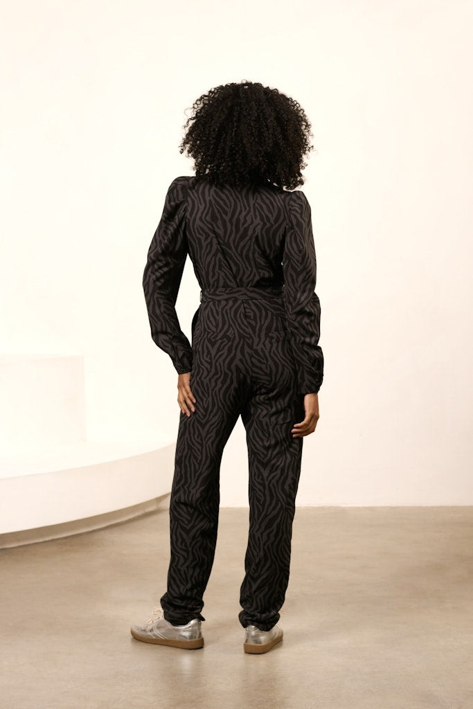 Jumpsuit Hanne - Zwart Dessin