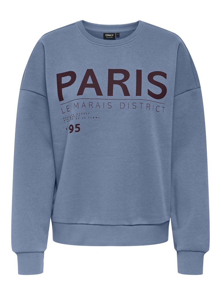 Onlzenja Boxy L/s Box Swt - Lichtblauw