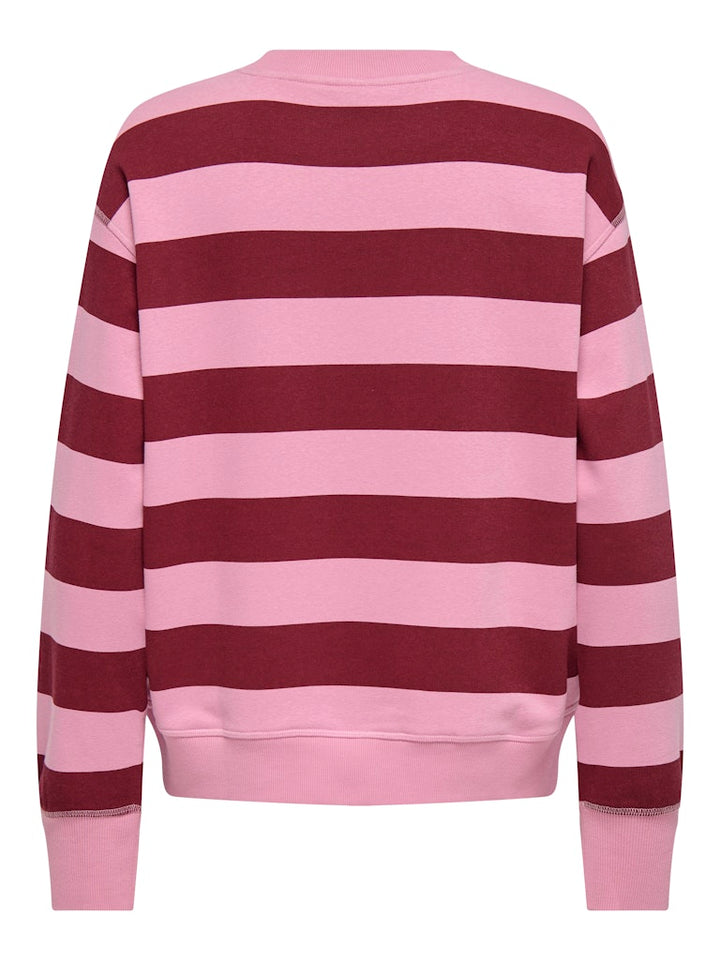 Jdybetina Ls Ebroidery Sweat - Roze Dessin