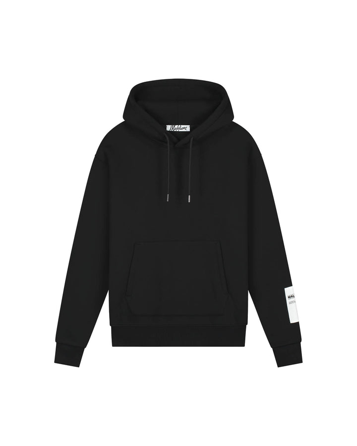Label Hoodie - Zwart
