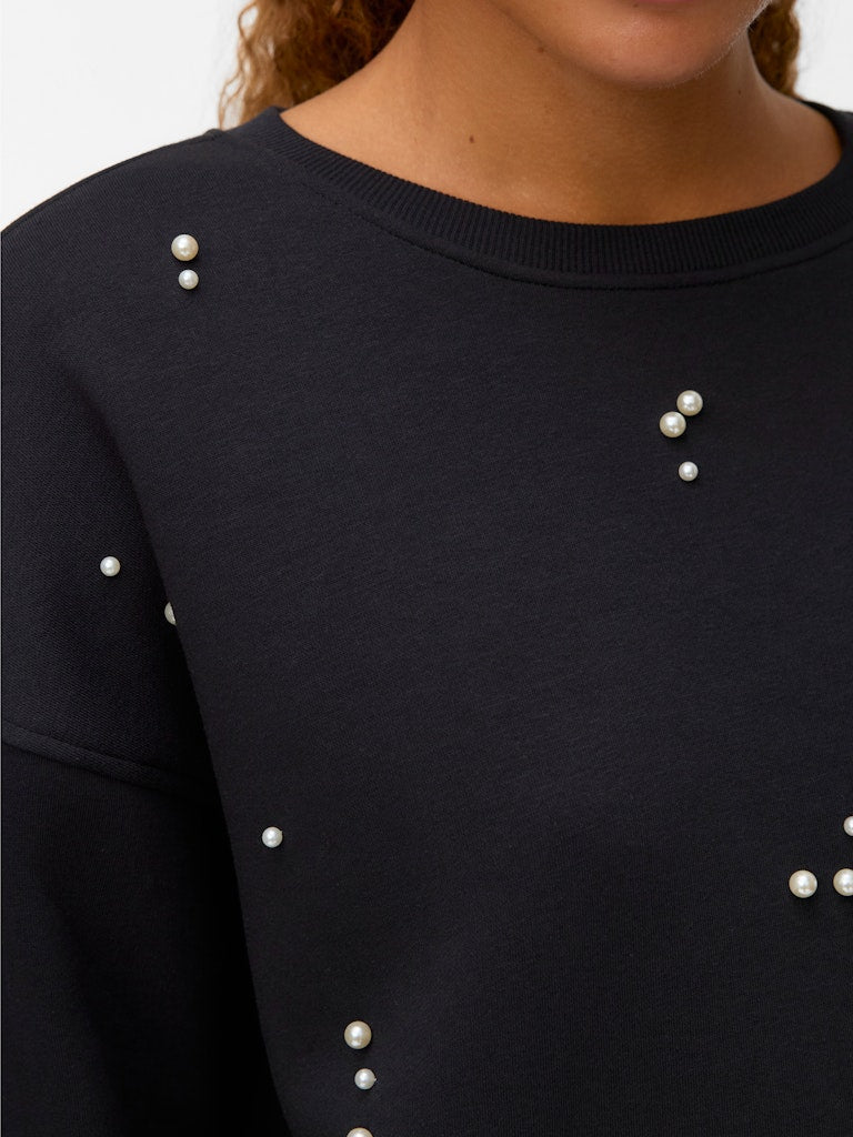 Vmfatilda L/s Sweatshirt Jrs Btq - Zwart