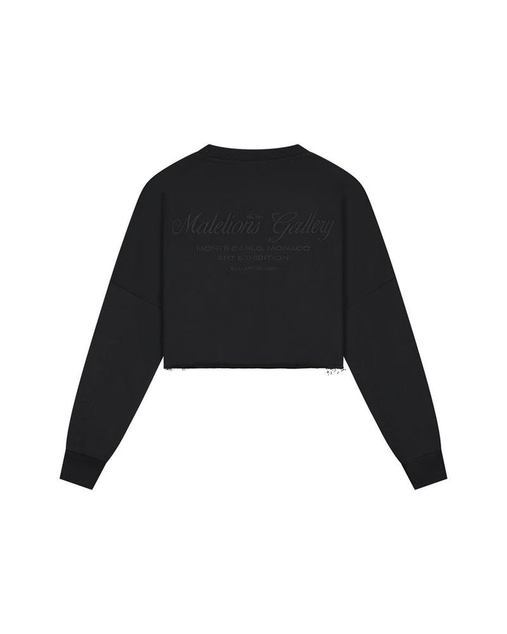 Croppes Gallery Sweater - Zwart