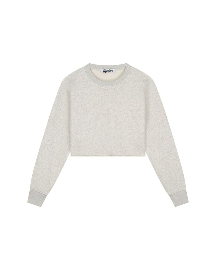 Croppes Gallery Sweater - Grijs Melee