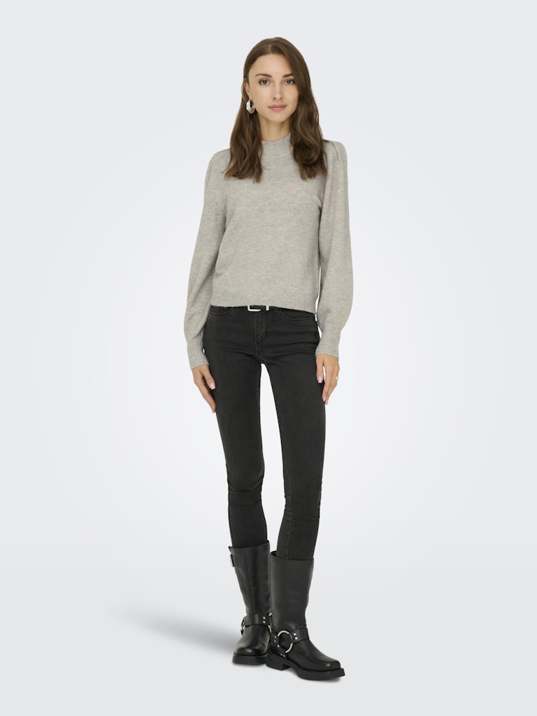 Jdyrue Life L/s Pullover Knt Noos - Zand