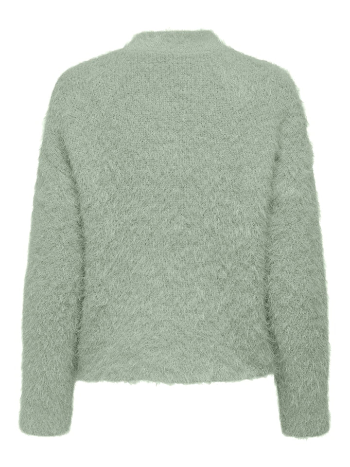 Onllulu Ls Rib Highneck Cc Knt - Mint