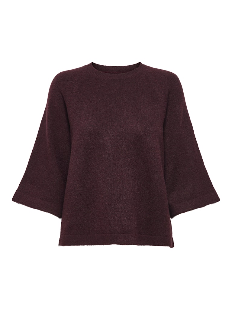 Onlsimoni 3/4 Pullover Knt Noos - Steenrood