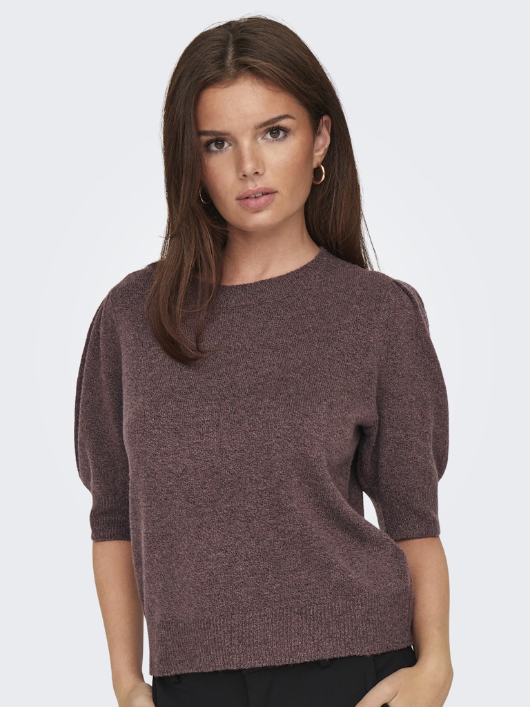 Onlrica Life 2/4 Pullover Knt Noos - Bordeaux