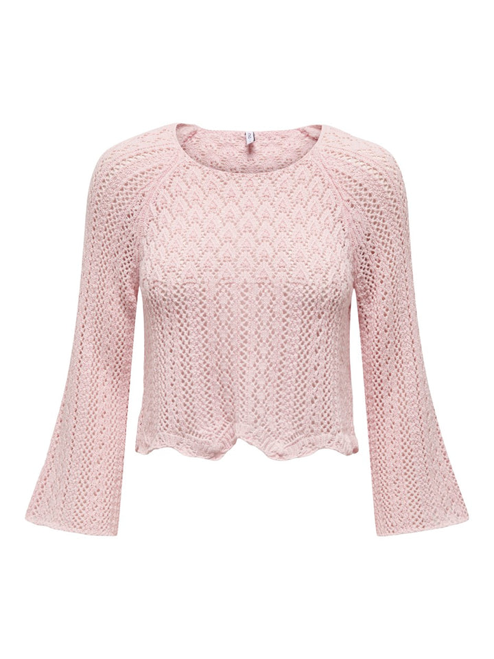 Onlnola Life  3/4 Pullover Knt Noos - Licht Roze