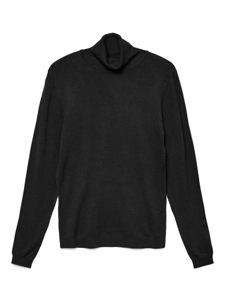 Vmglory Ls Rollneck Blouse Noos. . . - Zwart