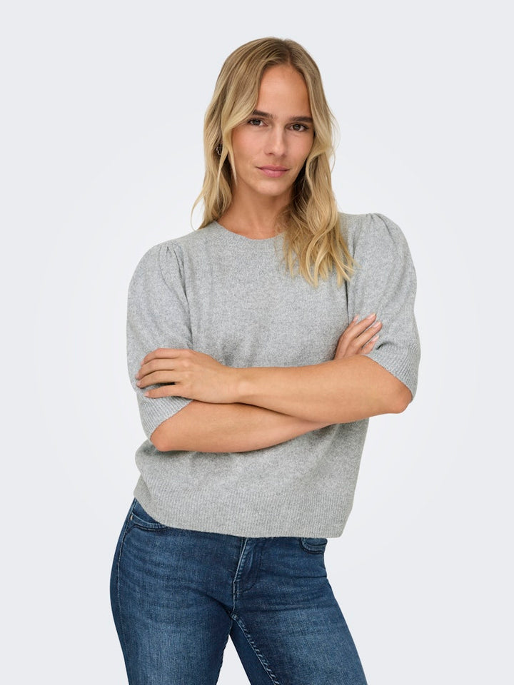 Onlrica Life 2/4 Pullover Knt Noos - Grijs Melee