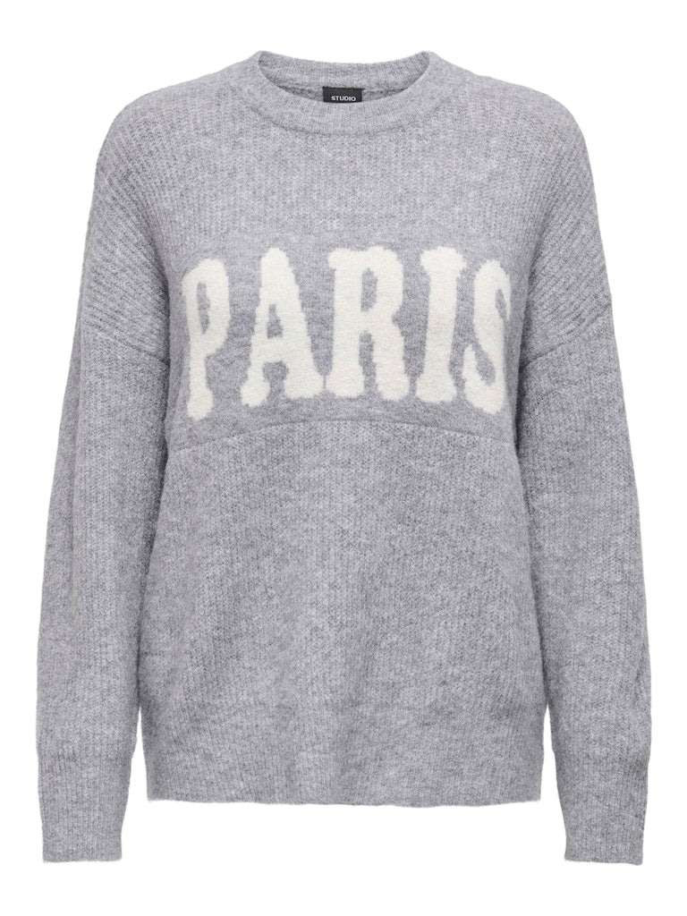 Onljerico L/s Pullover Knt Noos - Grijs Melee