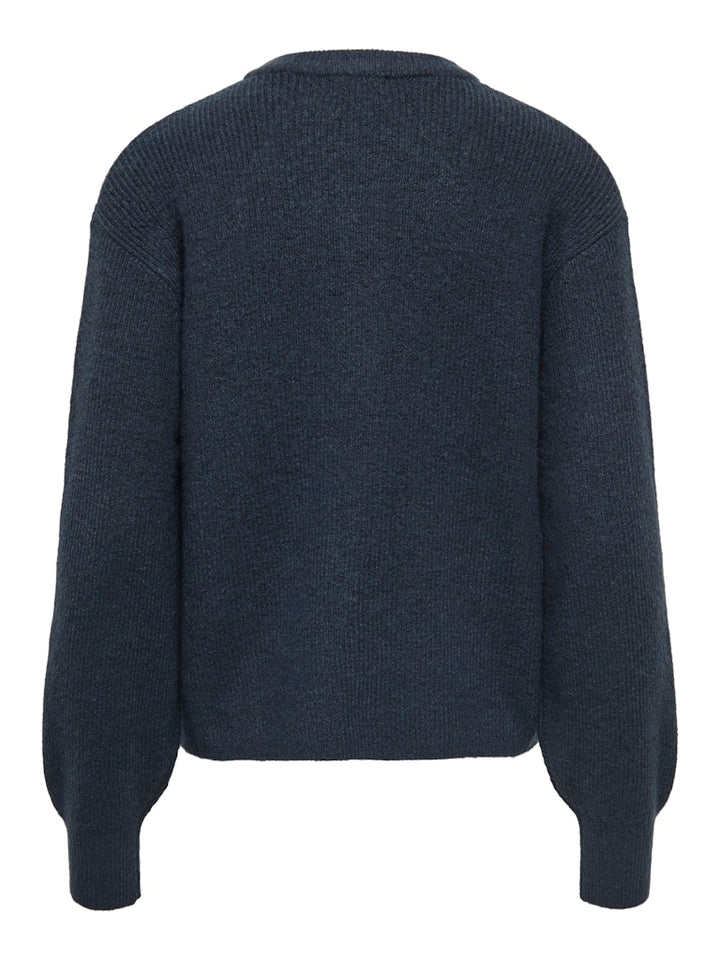 Jdylumi Life L/s Button Cardiga Knt Noos - Navy