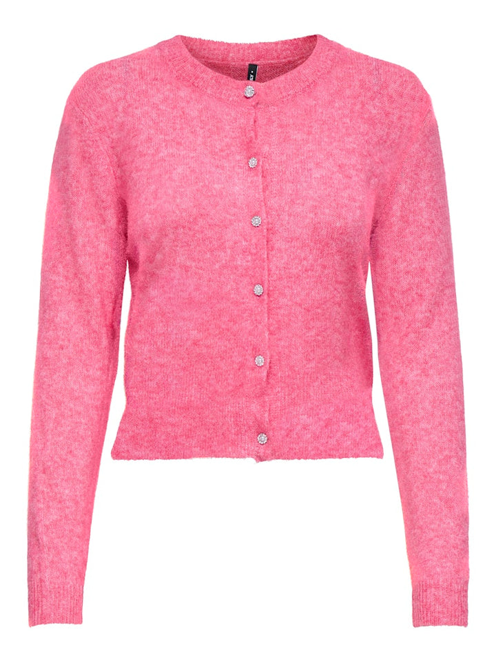 Onlhavanna Ls Button Cardigan Knt - Roze